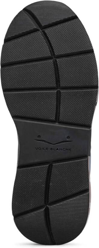 Voile blanche Suede and technical fabric sneakers Club105. Multicolor Dames