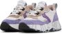 Voile blanche Suede and technical fabric sneakers Club105. White Dames - Thumbnail 4