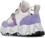 Voile blanche Suede and technical fabric sneakers Club105. White Dames - Thumbnail 5