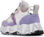 Voile blanche Suede and technical fabric sneakers Club105. White Dames - Thumbnail 7