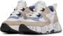 Voile blanche Suede and technical fabric sneakers Club105. White Dames - Thumbnail 7