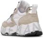 VOILE BLANCHE Lage Sneakers Dames Club105 Maat: 37 Materiaal: Suède Kleur: Wit - Thumbnail 10