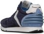 Voile blanche Suede and technical fabric sneakers Liam Power Blue Heren - Thumbnail 5