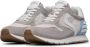 Voile blanche Suede and technical fabric sneakers Liam Power Mesh Gray Heren - Thumbnail 4