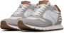 Voile blanche Suede and technical fabric sneakers Liam Power White Heren - Thumbnail 10