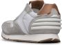 Voile blanche Suede and technical fabric sneakers Liam Power White Heren - Thumbnail 11