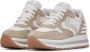 Voile blanche Suede and technical fabric sneakers Maran Power Beige Dames - Thumbnail 4