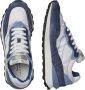 Voile blanche Suede and technical fabric sneakers Qwark Hype MAN Blue Heren - Thumbnail 4