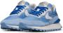 Voile blanche Suede and technical fabric sneakers Qwark Hype Woman Blue Dames - Thumbnail 4