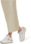 Voile blanche Suede and technical fabric sneakers Qwark Hype Woman White Dames - Thumbnail 5