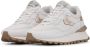 Voile blanche Suede and technical fabric sneakers Qwark Hype Woman White Dames - Thumbnail 7