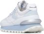 Voile blanche Suede and technical fabric sneakers Qwark Hype Woman White Dames - Thumbnail 11