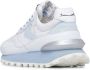 Voile blanche Suede and technical fabric sneakers Qwark Hype Woman White Dames - Thumbnail 5