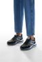 Voile blanche Suede and technical fabric sneakers Shine. Multicolor Heren - Thumbnail 2