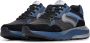 Voile blanche Suede and technical fabric sneakers Shine. Multicolor Heren - Thumbnail 4