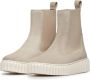 Voile blanche Suede ankle boots Beth Beige Dames - Thumbnail 5