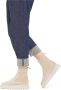 Voile blanche Suede ankle boots Grenelle Chelsea Beige Dames - Thumbnail 3