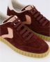 Voile Blanche Rode Suède Sneaker voor Dames - Thumbnail 2