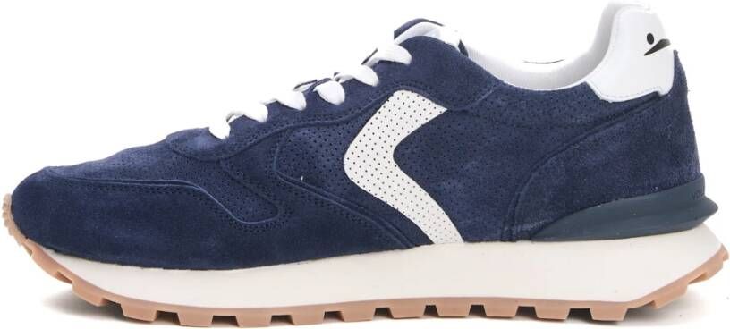 Voile Blanche Suede Race Sneakers