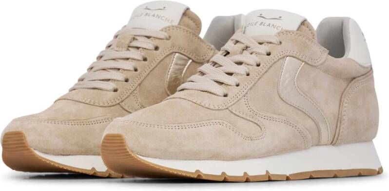 Voile blanche Suede sneakers Julia Beige Dames