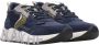 Voile blanche Suède Sneakers met Lichtgewicht Rubberen Zool Blue Heren - Thumbnail 10