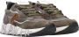 Voile blanche Suède Sneakers met Lichtgewicht Rubberen Zool Multicolor Heren - Thumbnail 19