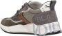 Voile blanche Suède Sneakers met Lichtgewicht Rubberen Zool Multicolor Heren - Thumbnail 21