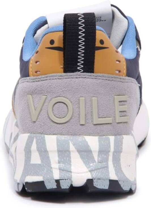 Voile Blanche Suede Nylon Sneakers