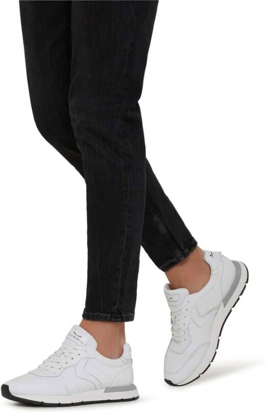 Voile blanche Leather sneakers Storm 015 MAN White Heren