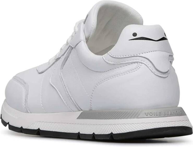 Voile blanche Leather sneakers Storm 015 MAN White Heren