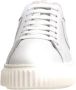 Voile blanche Witte Casual Leren Sneakers voor Vrouwen White Dames - Thumbnail 2