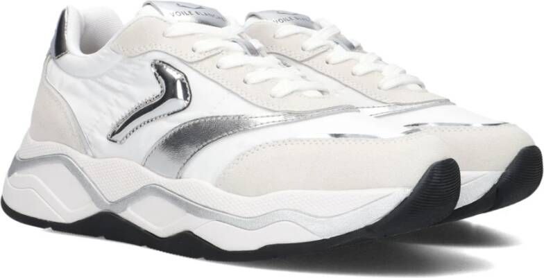 Voile blanche Witte Lage Sneakers Club108 Multicolor Dames