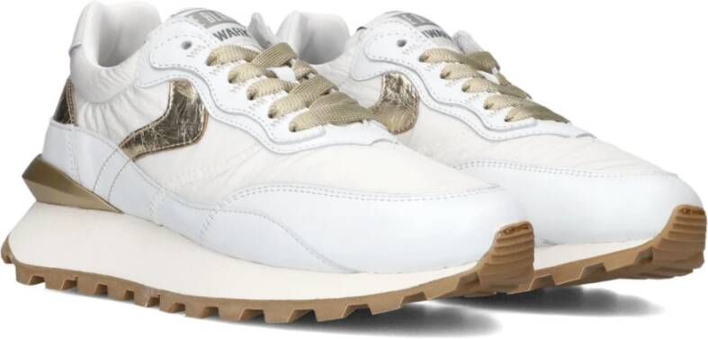 Voile blanche Witte Lage Sneakers Hype Woman Multicolor Dames