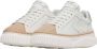 Voile blanche Witte Lipari Kalf Sneaker Multicolor Dames - Thumbnail 3