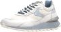 Voile blanche Suede and technical fabric sneakers Qwark Hype Woman White Dames - Thumbnail 11
