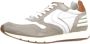 Voile blanche Suede and technical fabric sneakers Liam Power White Heren - Thumbnail 5