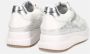Voile blanche Zilveren Urban Sneaker met Metalen Details Gray Dames - Thumbnail 4