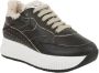 VOILE BLANCHE Lage Sneakers Dames Lana Fresh Maat: 37 Materiaal: Leer Kleur: Zwart - Thumbnail 2