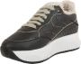 VOILE BLANCHE Lage Sneakers Dames Lana Fresh Maat: 37 Materiaal: Leer Kleur: Zwart - Thumbnail 3