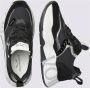 Voile blanche Zwarte Sneakers met Leren en Stoffen Voering Black Dames - Thumbnail 11