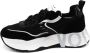 Voile blanche Zwarte Sneakers met Leren en Stoffen Voering Black Dames - Thumbnail 3