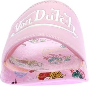 Von Dutch Sandals Pink Dames