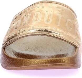 Von Dutch Sandals Yellow Dames