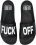 Vtmnts Zwarte rubberen slippers Black Heren - Thumbnail 6