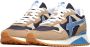 W6Yz Beige Technische Suède Sneakers YAK Beige Heren - Thumbnail 2