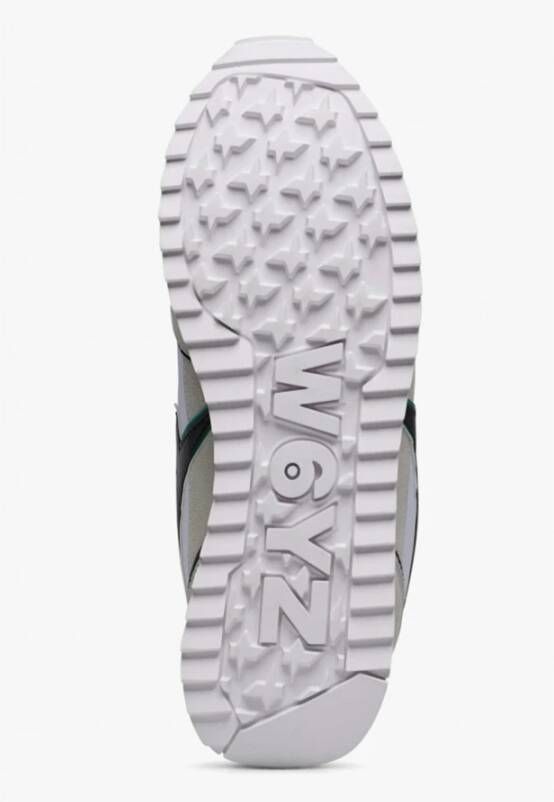 W6Yz Bicolor Stof en Suède Sneakers