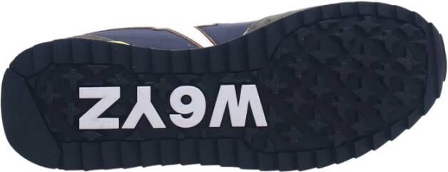 W6Yz Blauwe Jet Sneaker Urban Chic