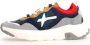 W6Yz Blauwe Sneakers met Uniek Ontwerp - Thumbnail 4