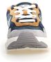 W6Yz Blauwe Sneakers met Uniek Ontwerp Multicolor Heren - Thumbnail 2