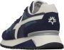 W6Yz Technical fabric and suede sneakers Yak-M. Blue Heren - Thumbnail 2